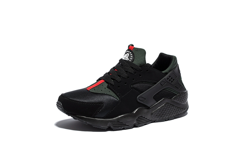 nike huarache femme blanche et noir